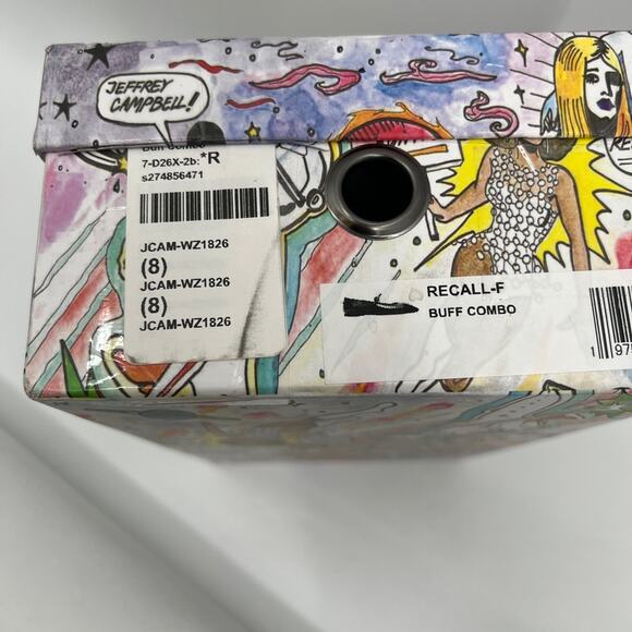 Jeffrey Campbell Recall Flars in Buff Combo - Picture 2 of 8